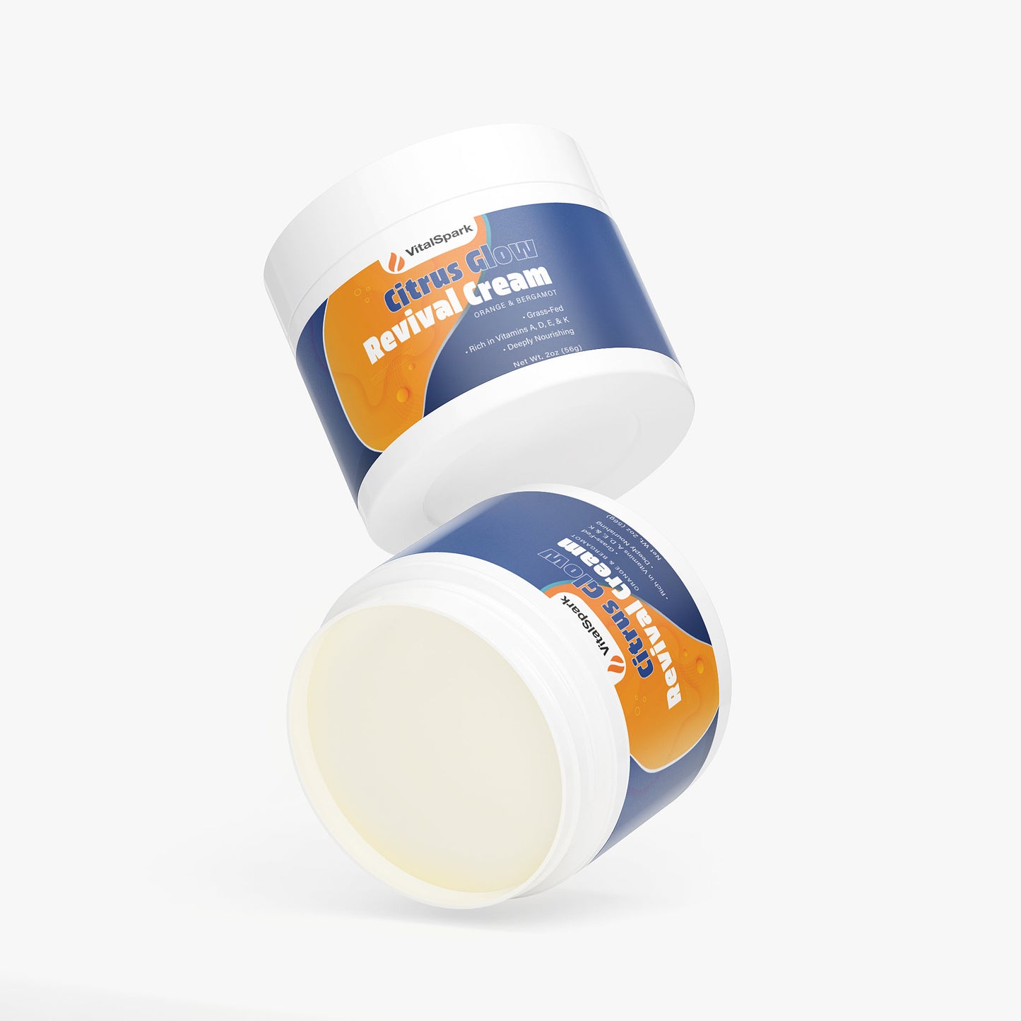 "Revitalizing Orange & Bergamot Tallow Cream"