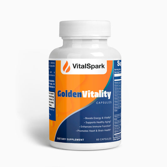 "Golden Vitality: Your All-in-One Solution for Vibrant Aging"