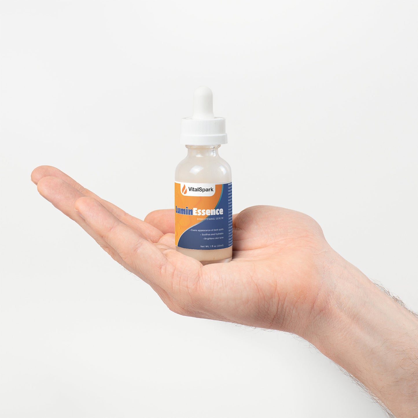 "Anti-Aging Brightening Serum-Natural Radiance Boost"