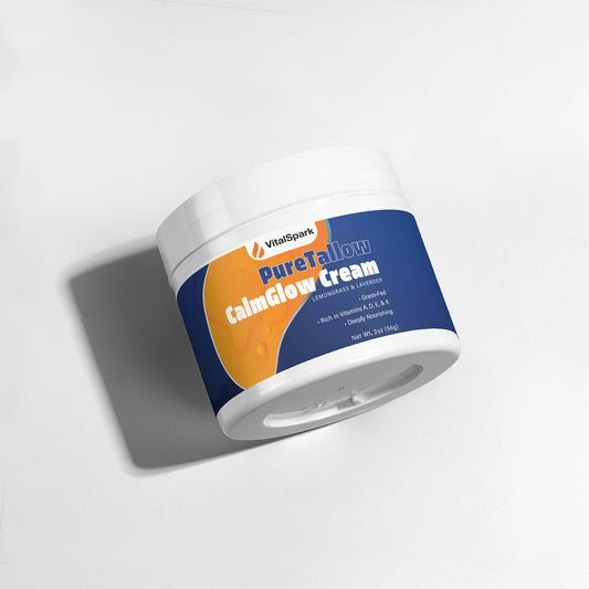 "Natural Tallow with Lemongrass & Lavender for Seniors "