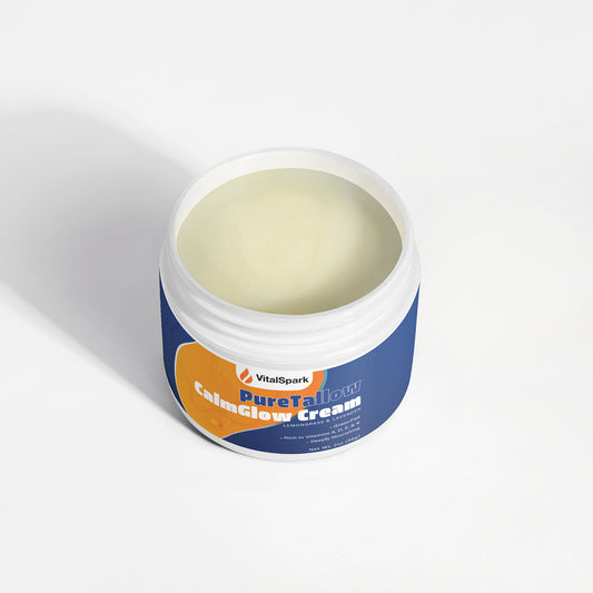 "Natural Tallow with Lemongrass & Lavender for Seniors "