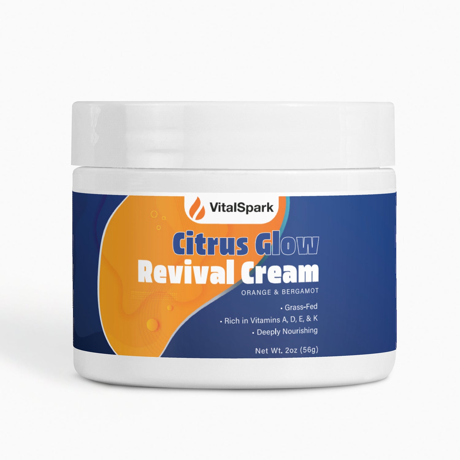 "Revitalizing Orange & Bergamot Tallow Cream"