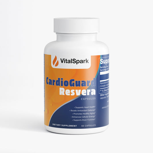 "Heart Health Supplement with Resveratrol-Cardiovascular Support"