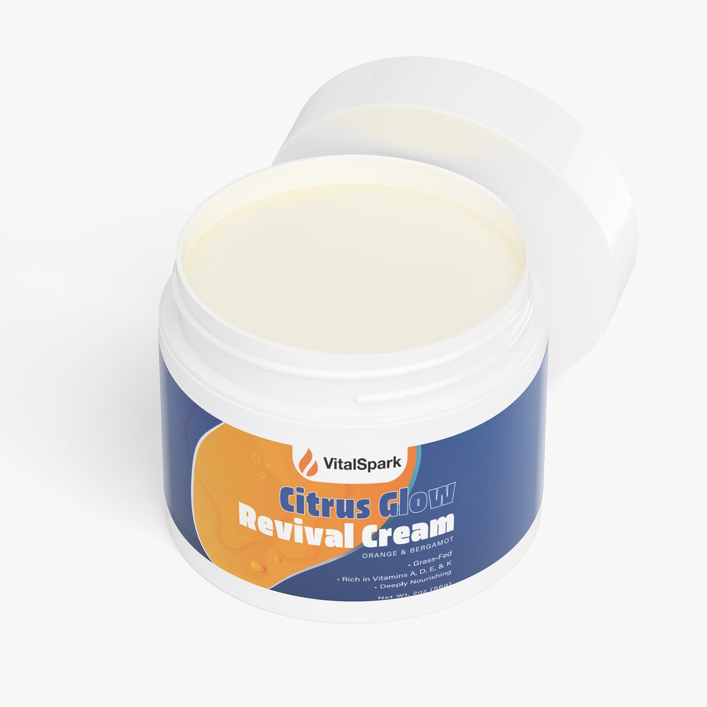 "Revitalizing Orange & Bergamot Tallow Cream"