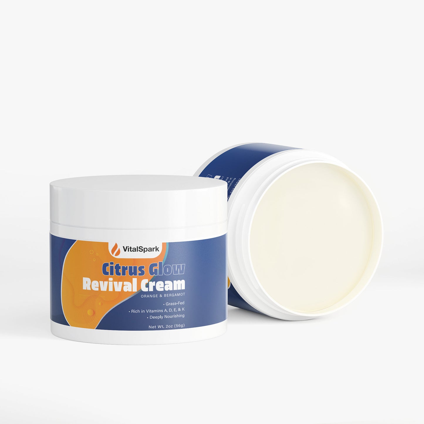 "Revitalizing Orange & Bergamot Tallow Cream"
