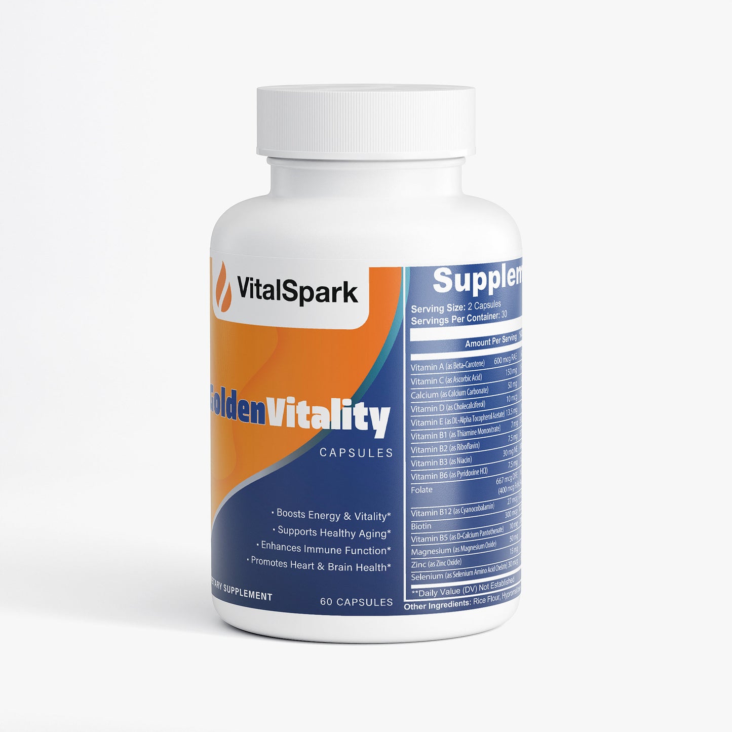"Golden Vitality: Your All-in-One Solution for Vibrant Aging"