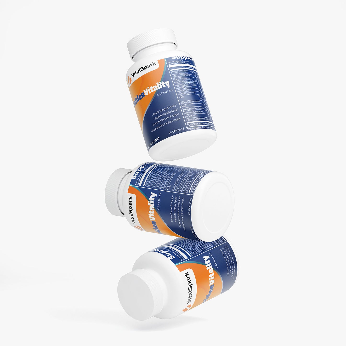 "Golden Vitality: Your All-in-One Solution for Vibrant Aging"