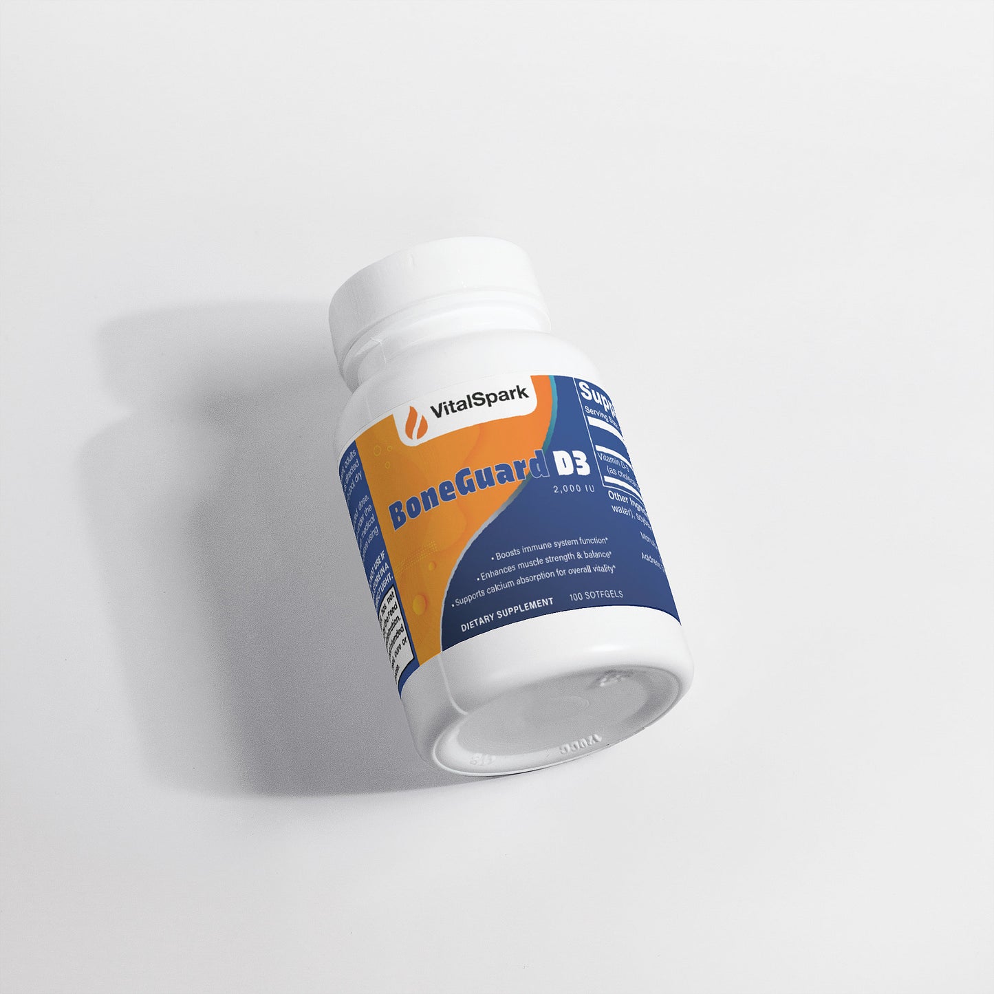 "Bone Strength Formula with Vitamin D3-Osteoporosis Prevention"