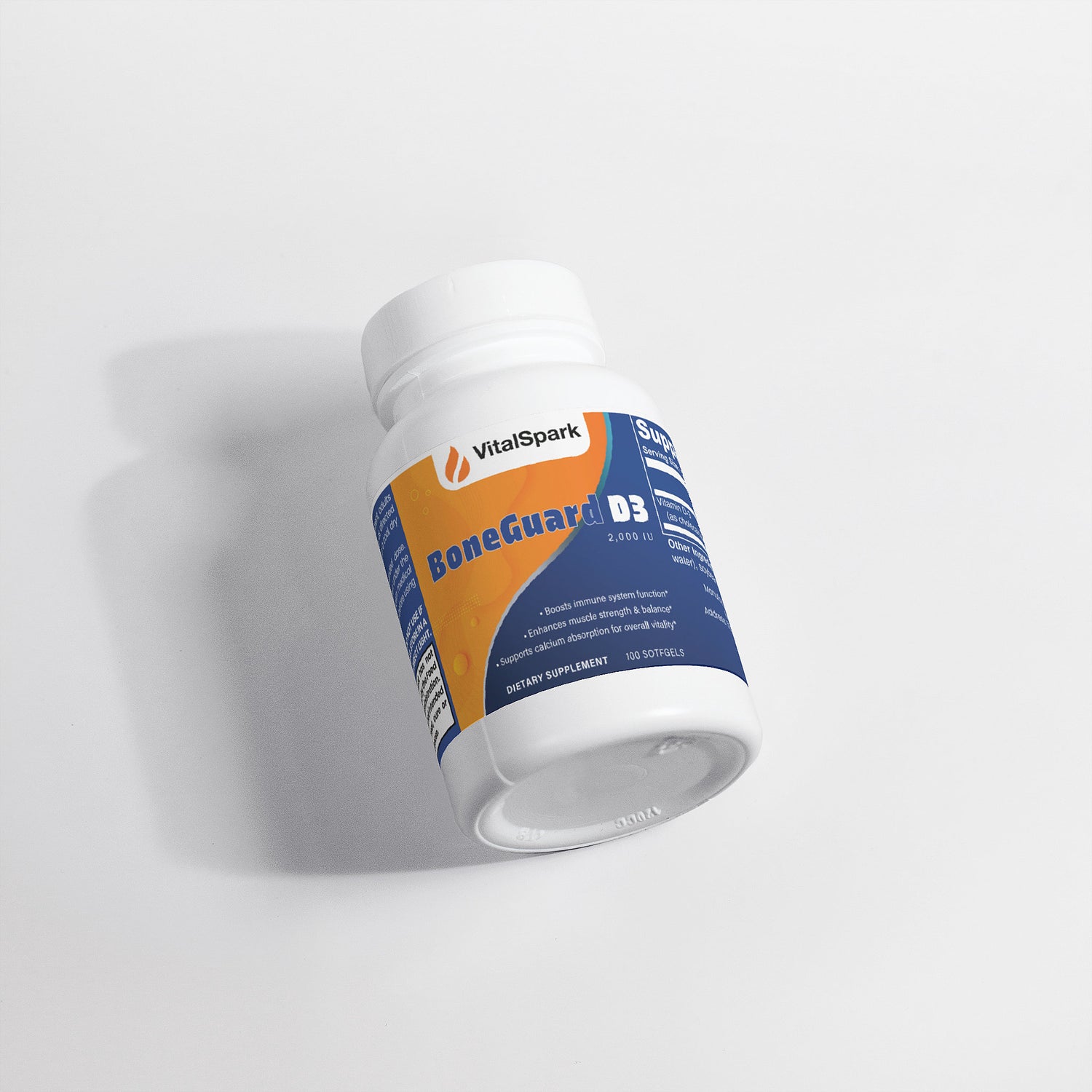 "Bone Strength Formula with Vitamin D3-Osteoporosis Prevention"