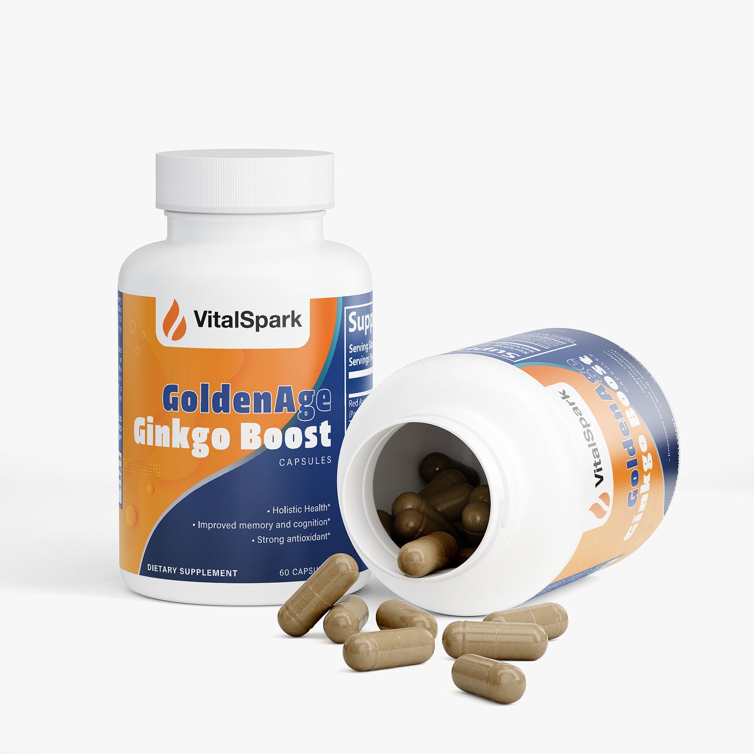 "Cognitive Enhancement with Ginkgo Biloba-Memory Support"