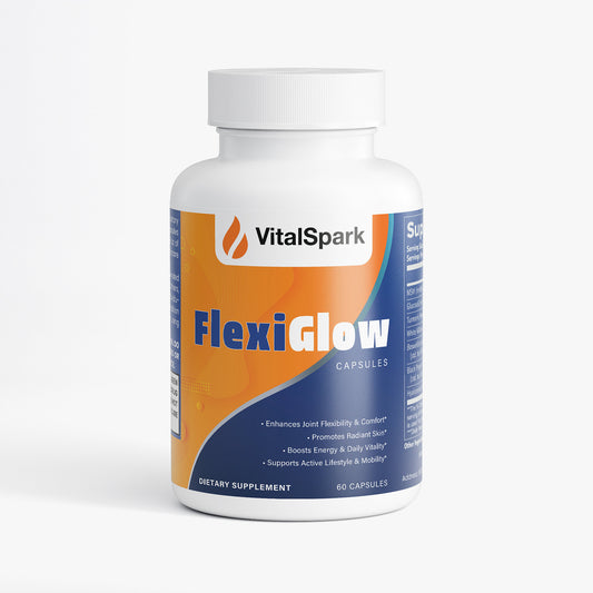 "FlexiGlow: 7 Powerful Ingredients, 1 Revolutionary Solution for Vibrant Joint Health"