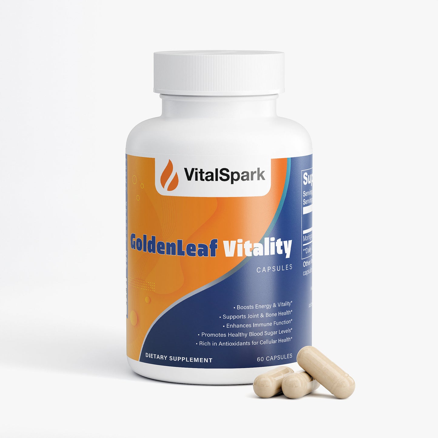 "Natural Energy Booster-Vitality Supplement"