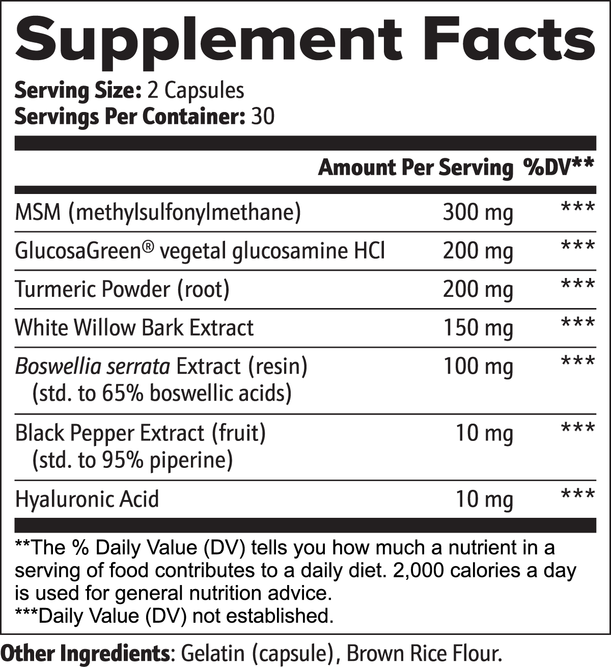 "FlexiGlow: 7 Powerful Ingredients, 1 Revolutionary Solution for Vibrant Joint Health"